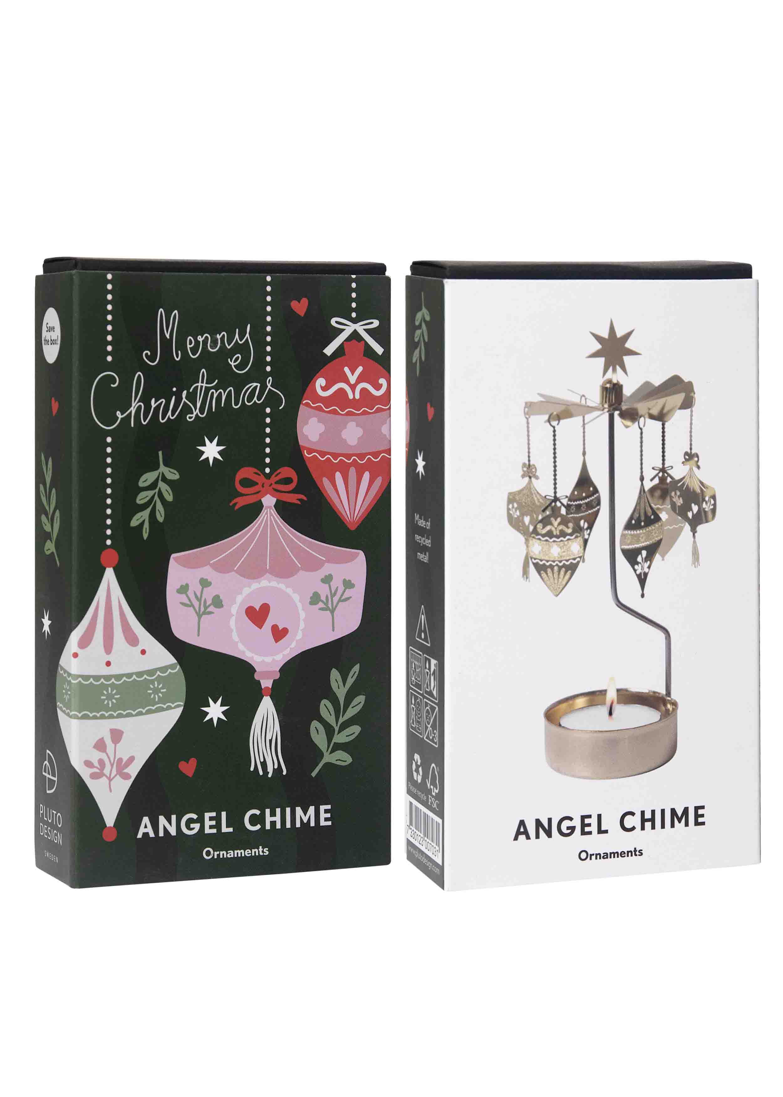 Englespill Ornaments 16 Cm gull