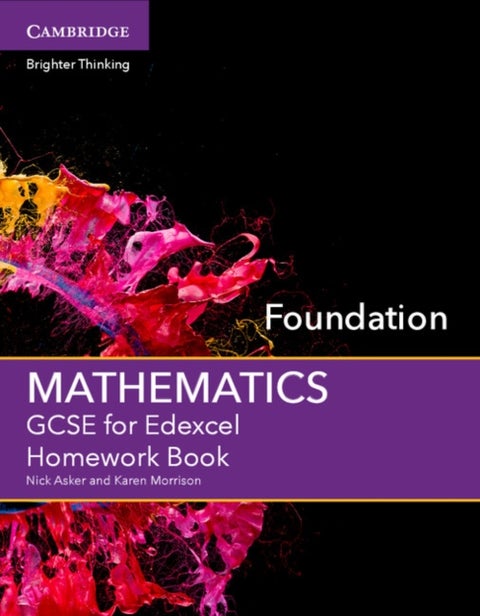 Gcse Mathematics for Edexcel Foundation Homework Book