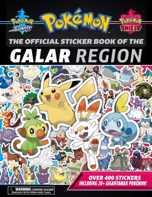 The Official Pokemon Sticker Book of the Galar Region
