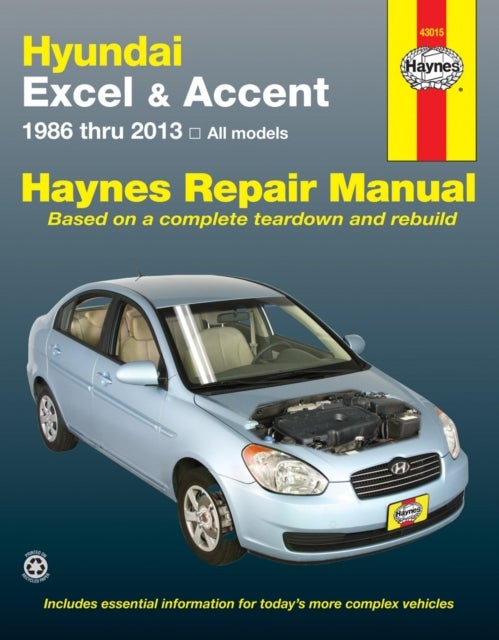 Hyundai Excel & Accent (86-13) - 1986 to 2013