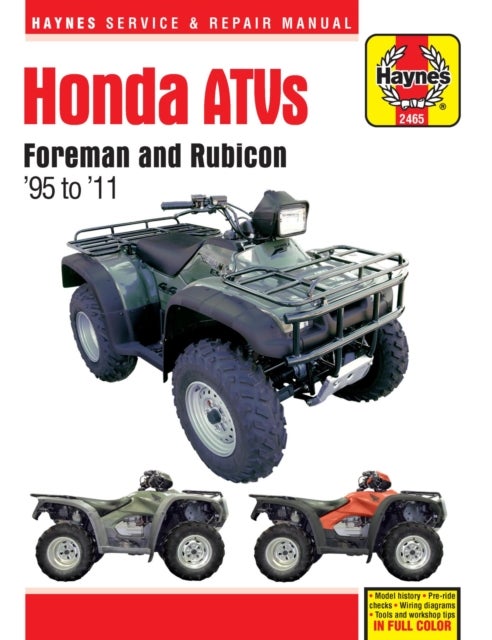 Honda Foreman ATV (95 -11) - 1995-2011