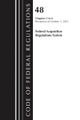 Code of Federal Regulations, Title 48 Federal Acquisition Regulations System Chapters 3-6, Revised as of October 1, 2025
