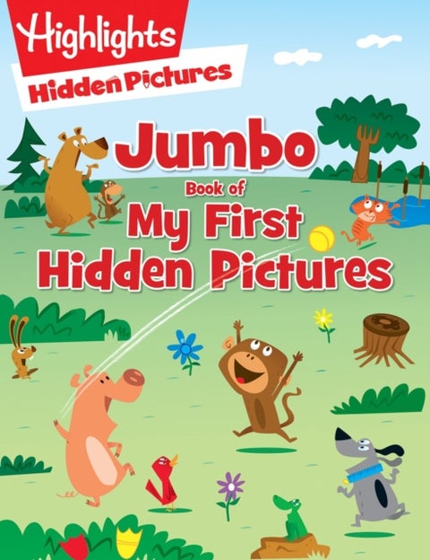 Jumbo Book of My First Hidden Pictures - Over 115 Hidden Pictures Puzzles in Highlights Activity Book, Seek and Find Puzzles for Kids 3 and Up
