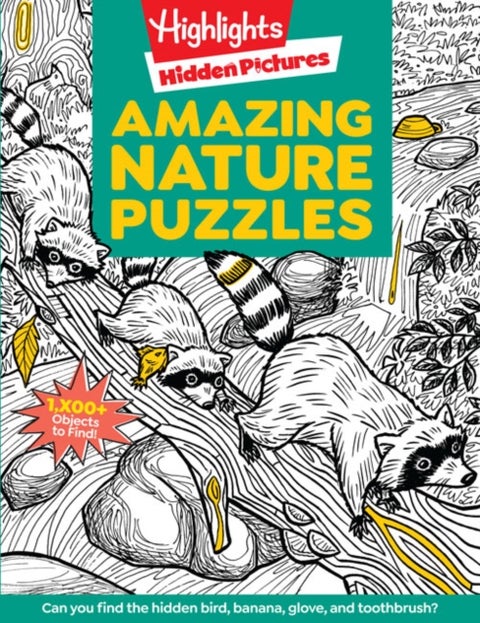 Amazing Nature Puzzles - Explore & Discover with Over 100 Fun Hidden Pictures Nature Puzzles, Celebrate the Wonders of Nature with a Nature Activity Book for Kids