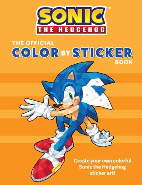 Sonic the Hedgehog: The Official Color by Sticker Book (Sonic Activity Book) - The Official Color by Sticker Book