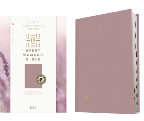 KJV Every Woman's Bible, Filament Enabled (Hardcover, Plum, Indexed, Red Letter) - King James Version, Plum, Filament Enabled, Every Woman's Bible, Indexed, Red Letter