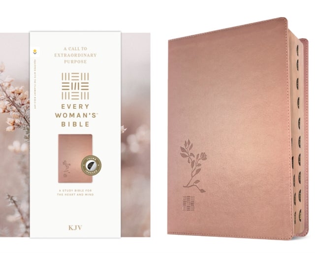 KJV Every Woman''s Bible, Filament Enabled (LeatherLike, Rose Gold, Indexed, Red Letter) - King James Version, Rose Gold, Filament Enabled Leatherlike, Every Woman's Bible, Indexed, Red Letter