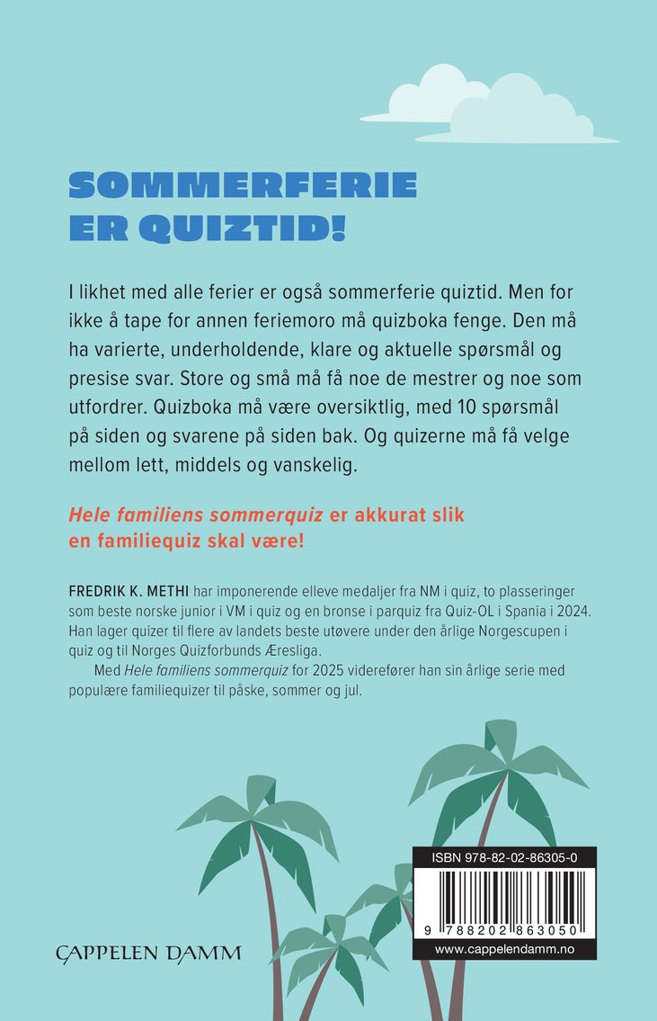 Hele familiens sommerquiz 2025