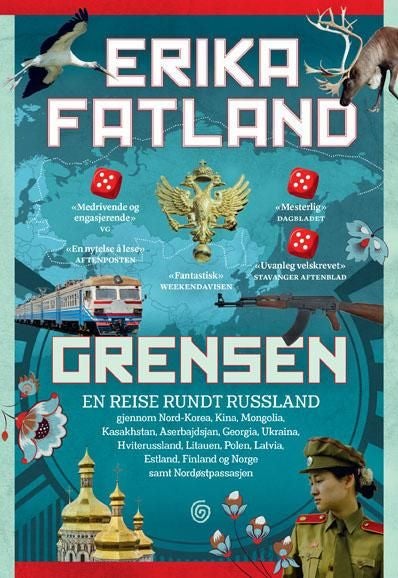 Grensen - en reise rundt Russland gjennom Nord-Korea, Kina, Mongolia, Kasakhstan, Aserbajdsjan, Georgia, Ukraina, Hviterussland, Litauen, Polen, Latvia, Estland, Finland og Norge samt Nordøstpassasjen