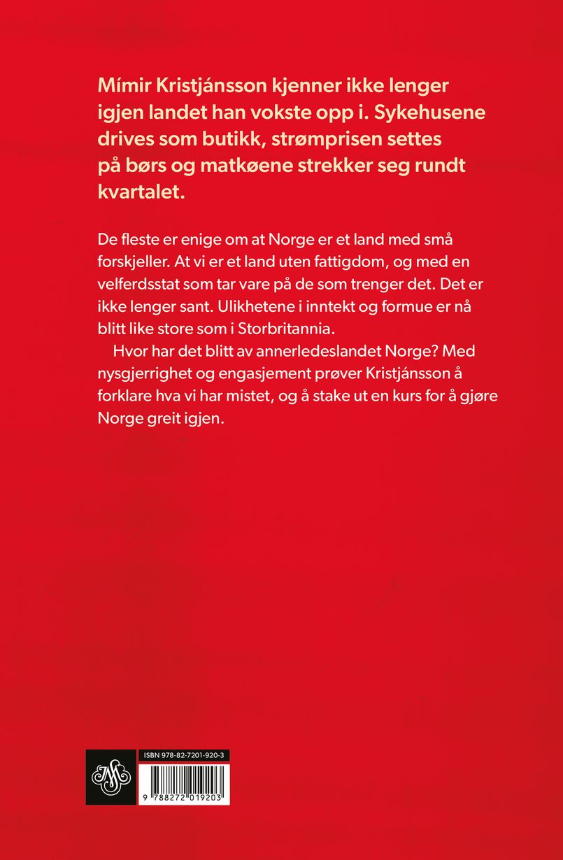 Gjør Norge greit igjen