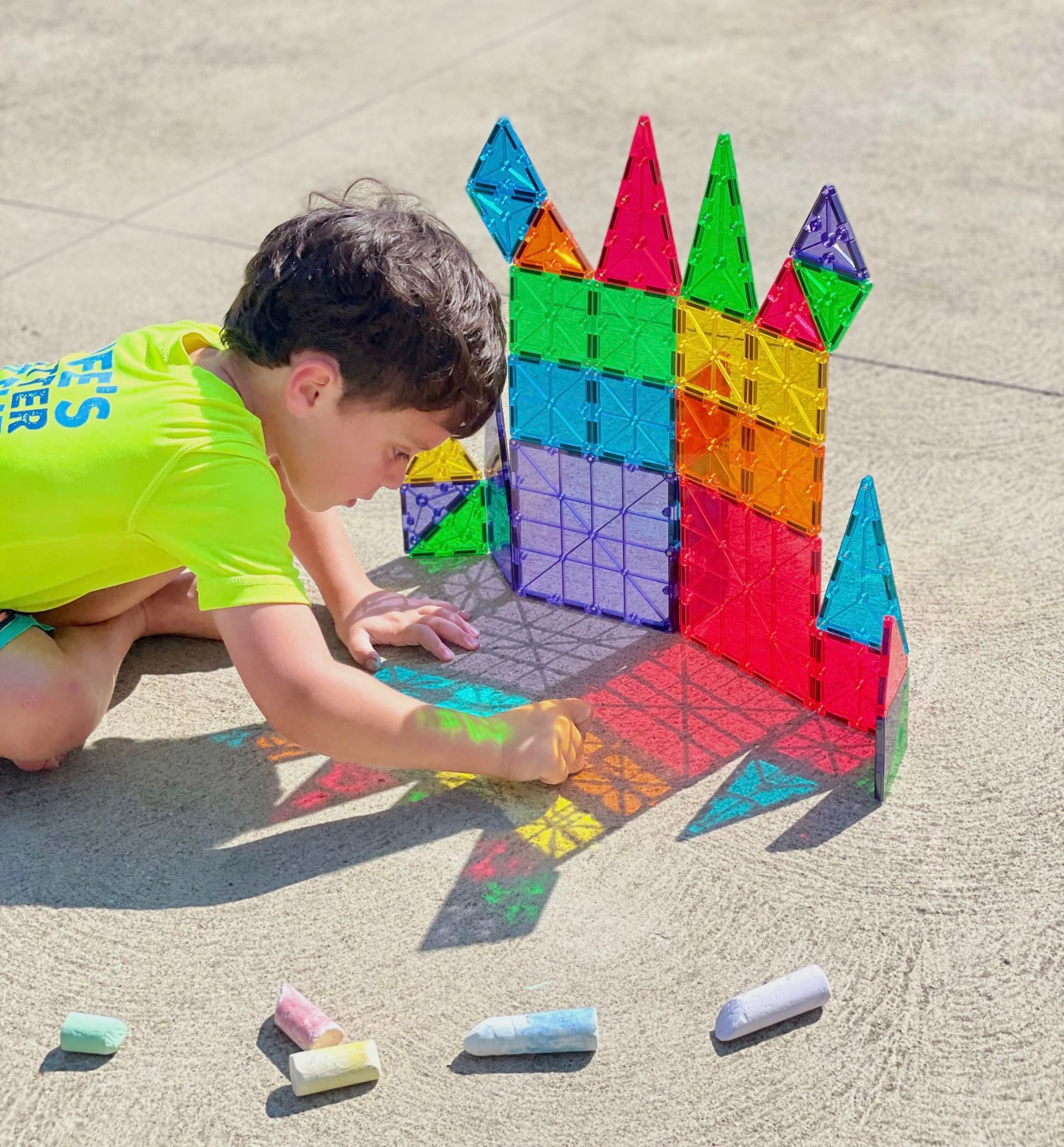 Magna-Tiles Clear Colours 32 Pcs