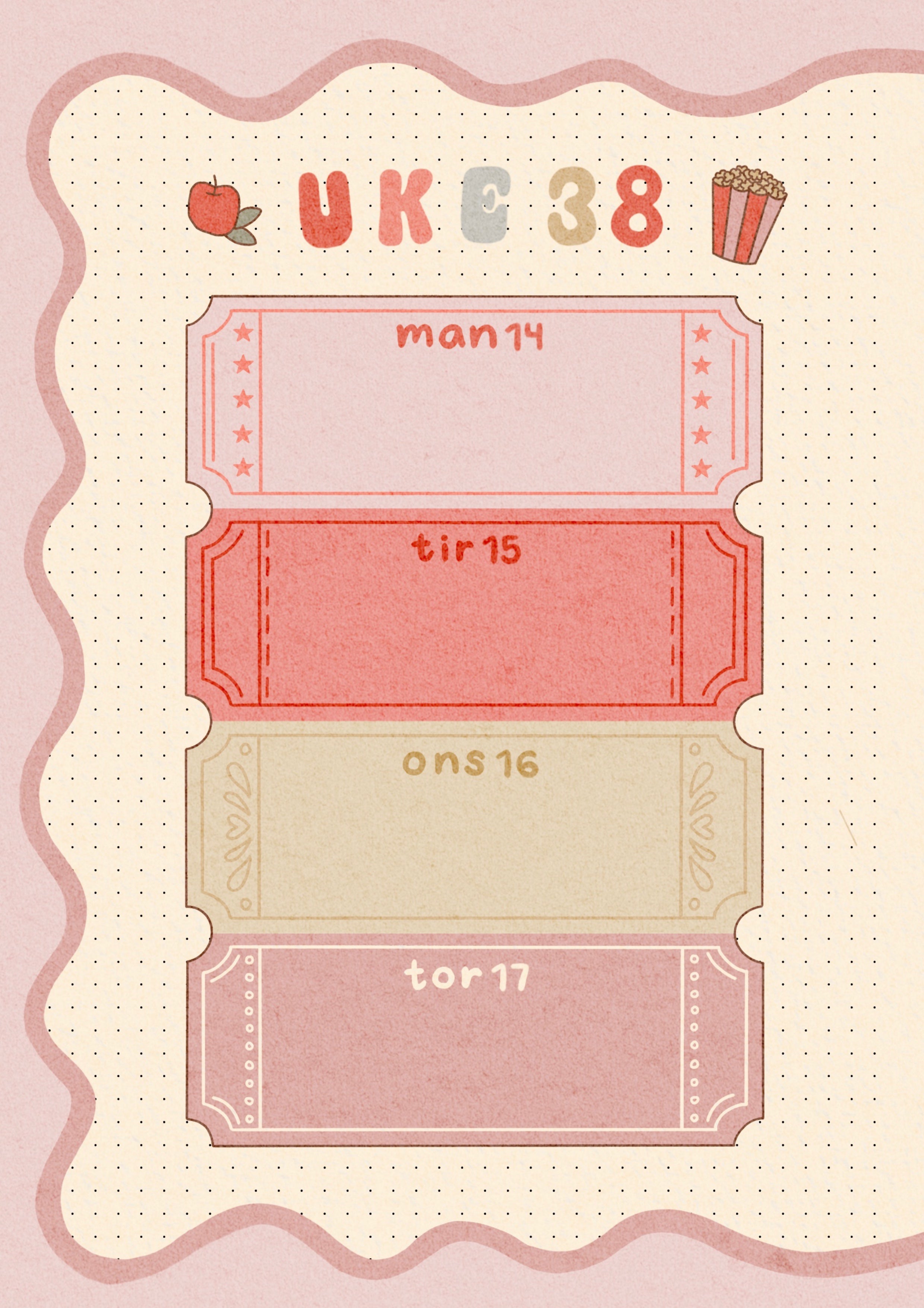 Mina Jacobsen Bullet Journal 2026