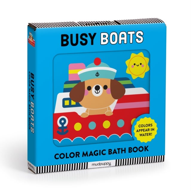 Busy Boats Color Magic Bath Book
