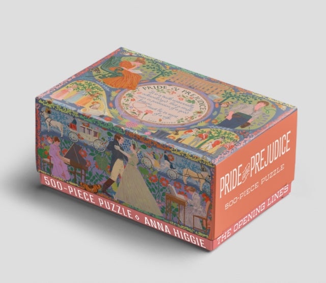 Pride & Prejudice: The Opening Lines - A 500-Piece Jigsaw Puzzle for Adults, Premium Quality, Beautiful Design, For Jane Austen Fans