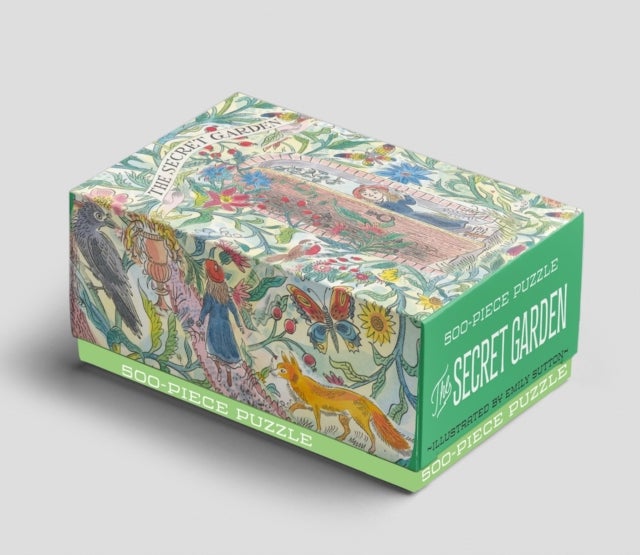 The Secret Garden: The Opening Lines - A 500-Piece Jigsaw Puzzle for Adults, Premium Quality, Beautiful Design, Gift for Book Lovers