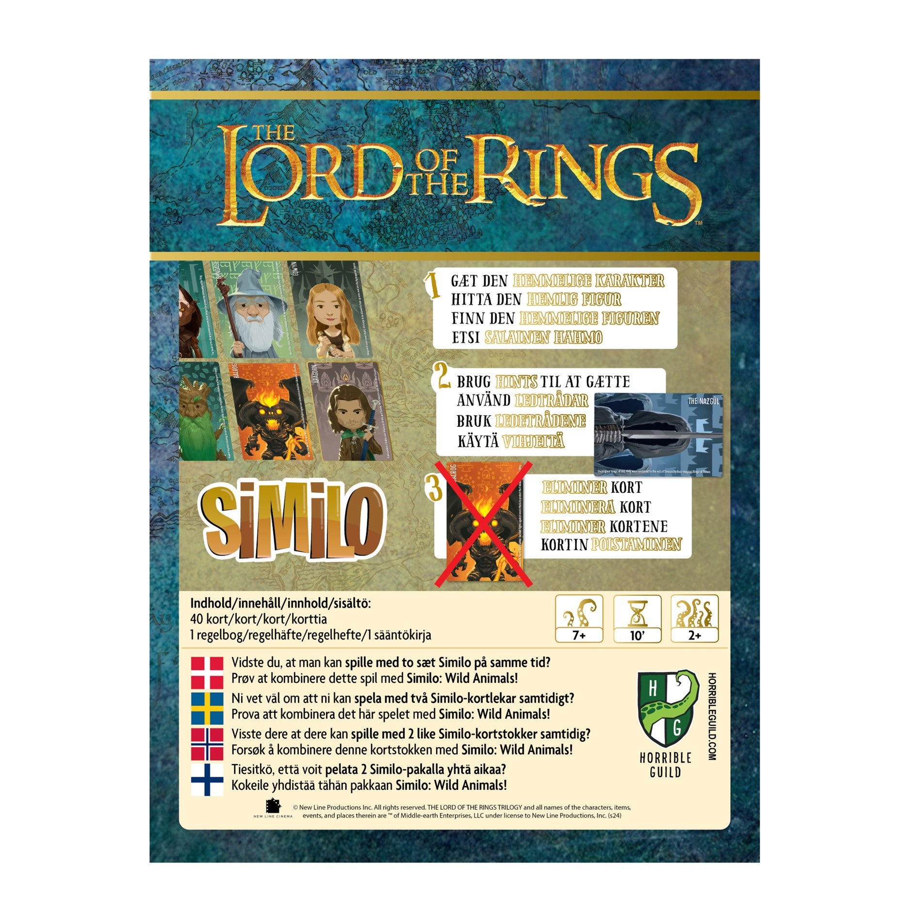 Spill Similo Lord Of The Rings
