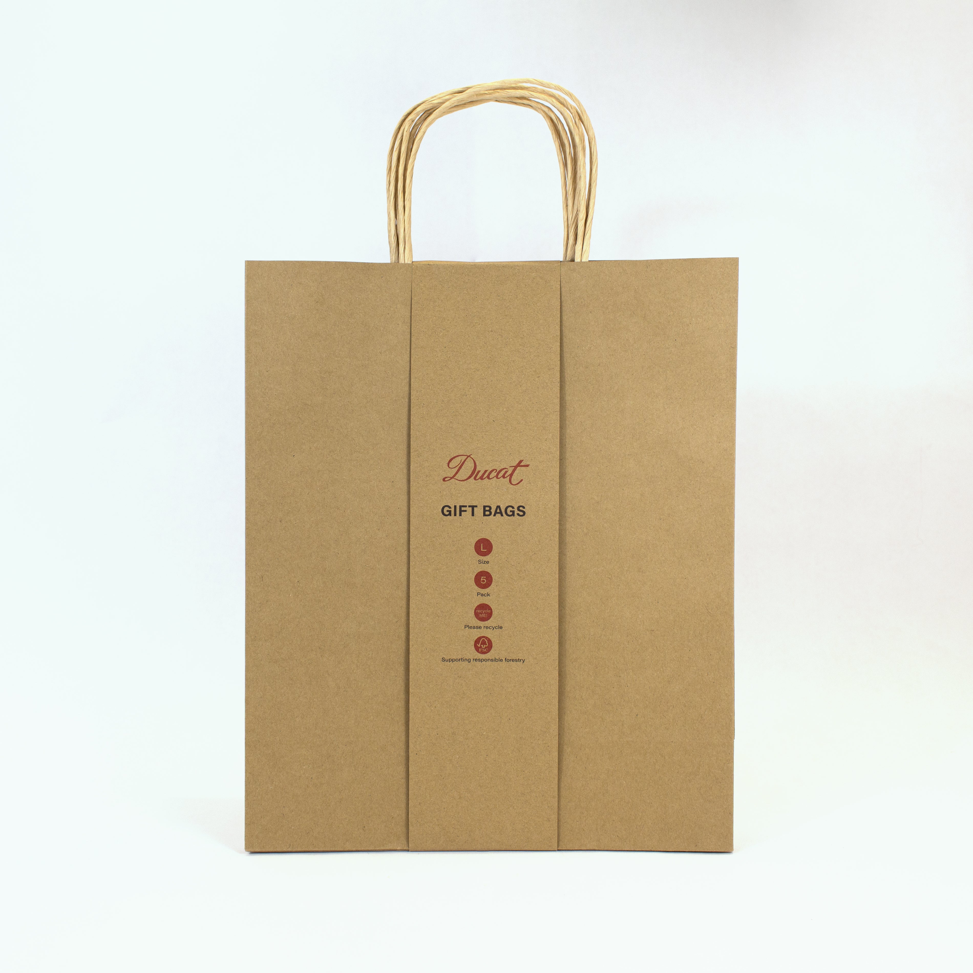 Gavepose kraft 5pk L