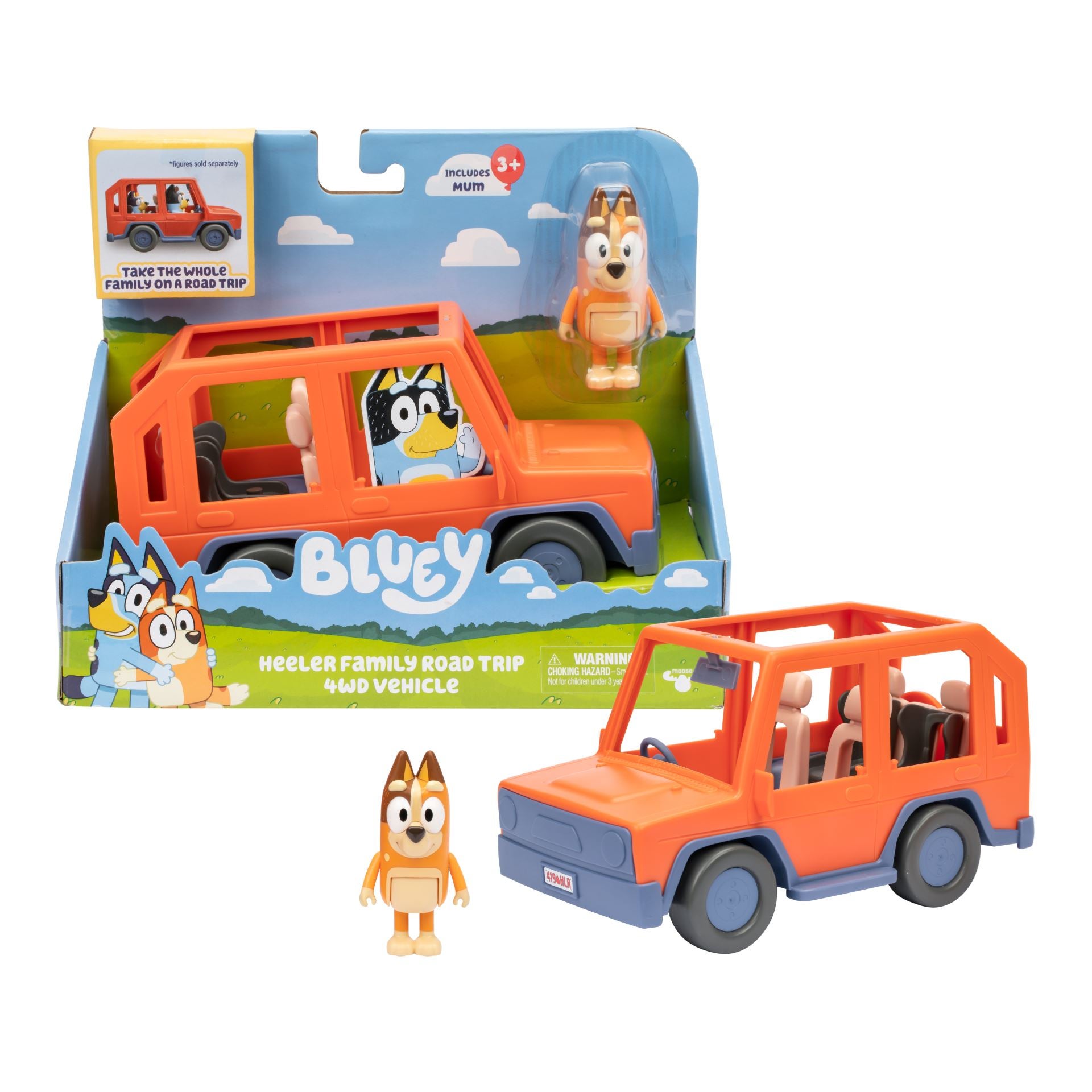 Bluey Heeler 4WD Vehicle