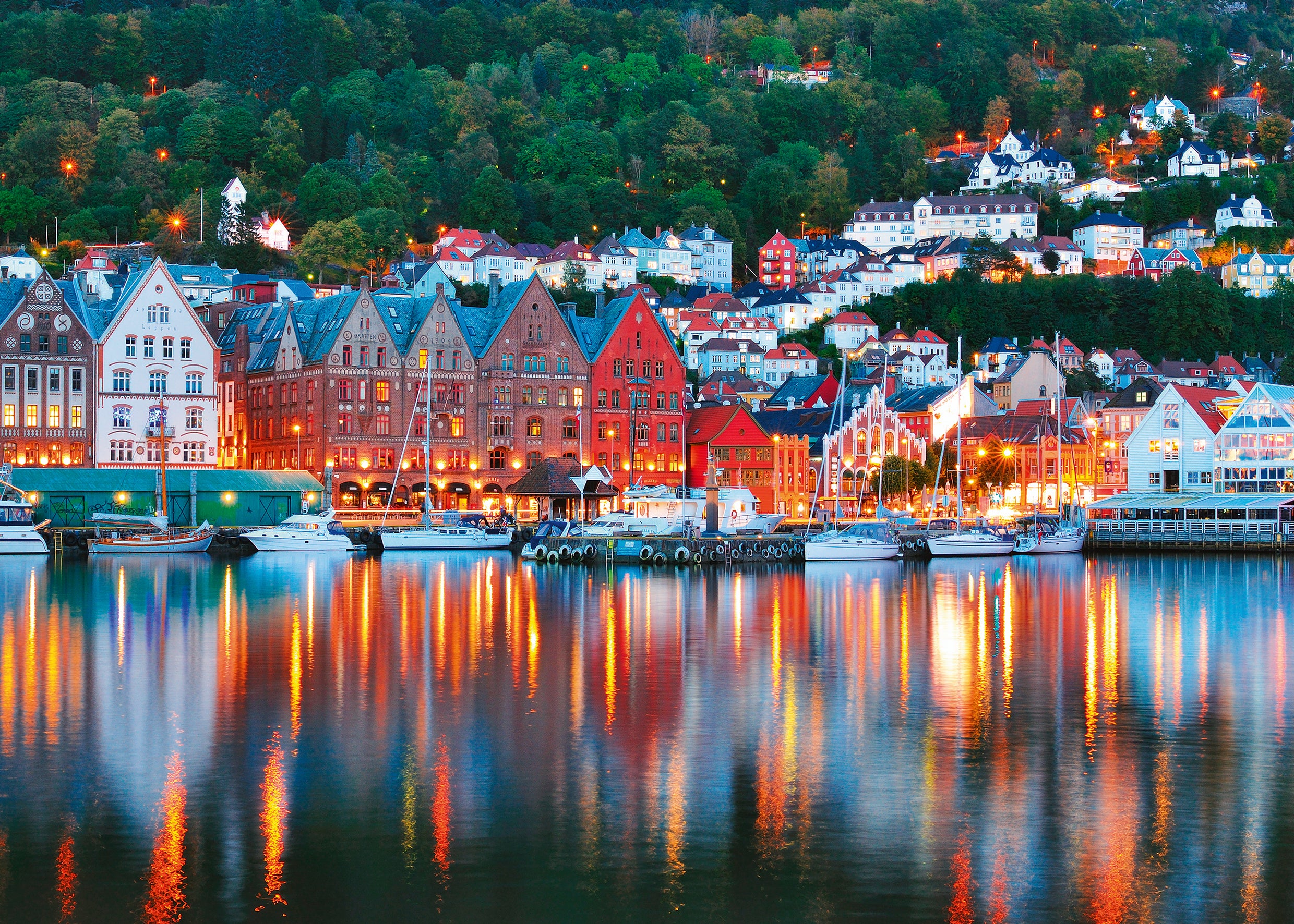 Puslespill 1000 Bergen Ravensburger