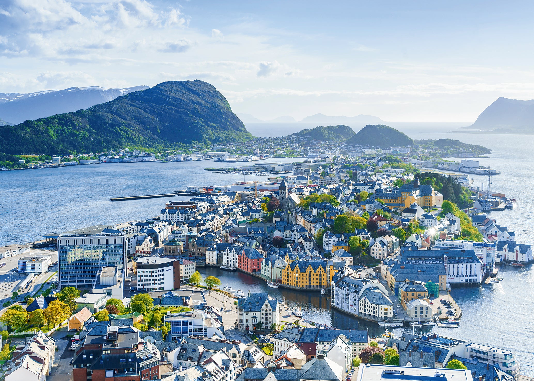 Puslespill 1000 Ålesund Ravensburger