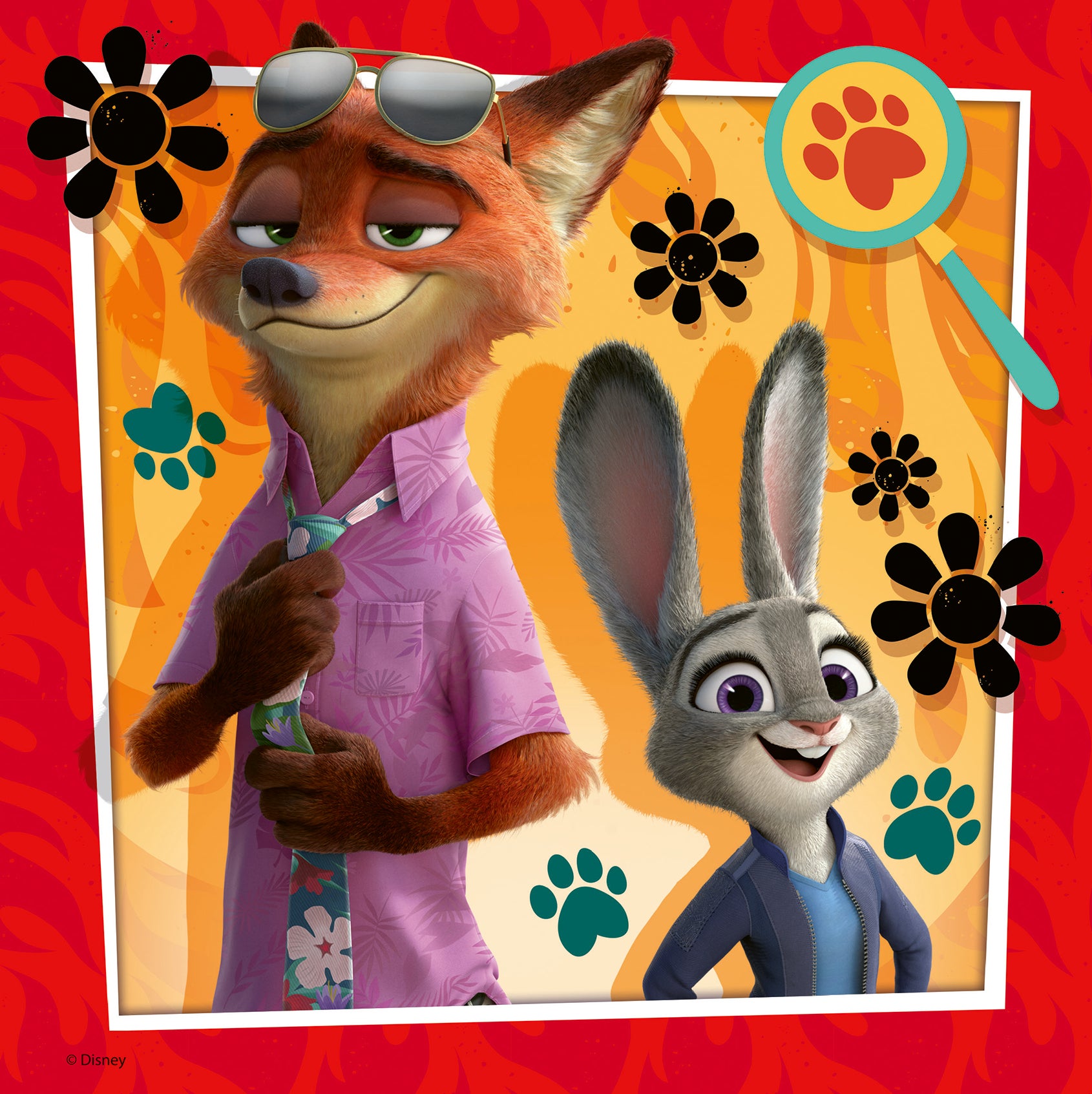 Puslespill 3x49 Zootopia 2 Ravensburger