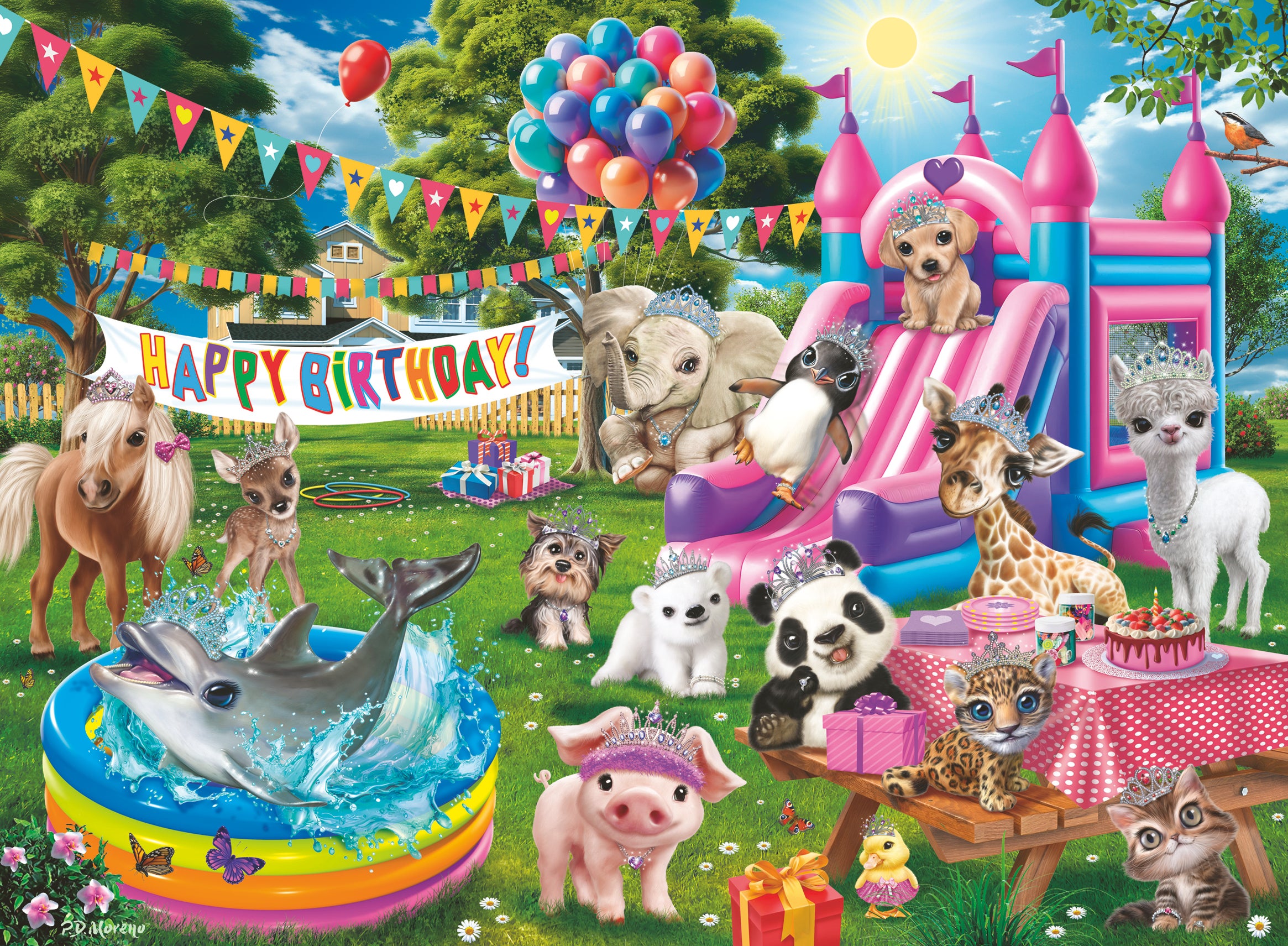 Puslespill 100 Tiara Bursdag Ravensburger
