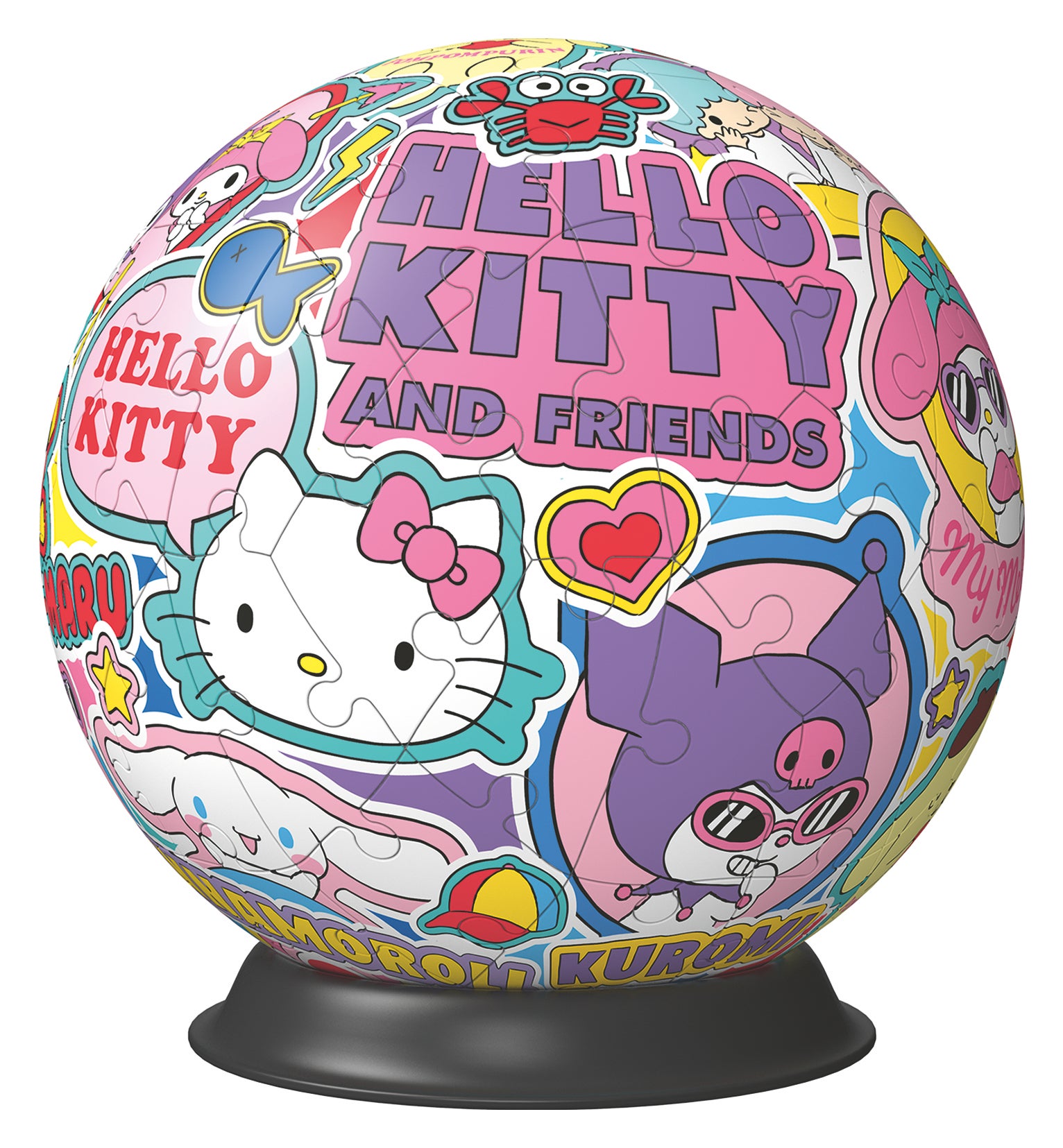 Puslespill 72 Puzzleball Hello K Ravensburger