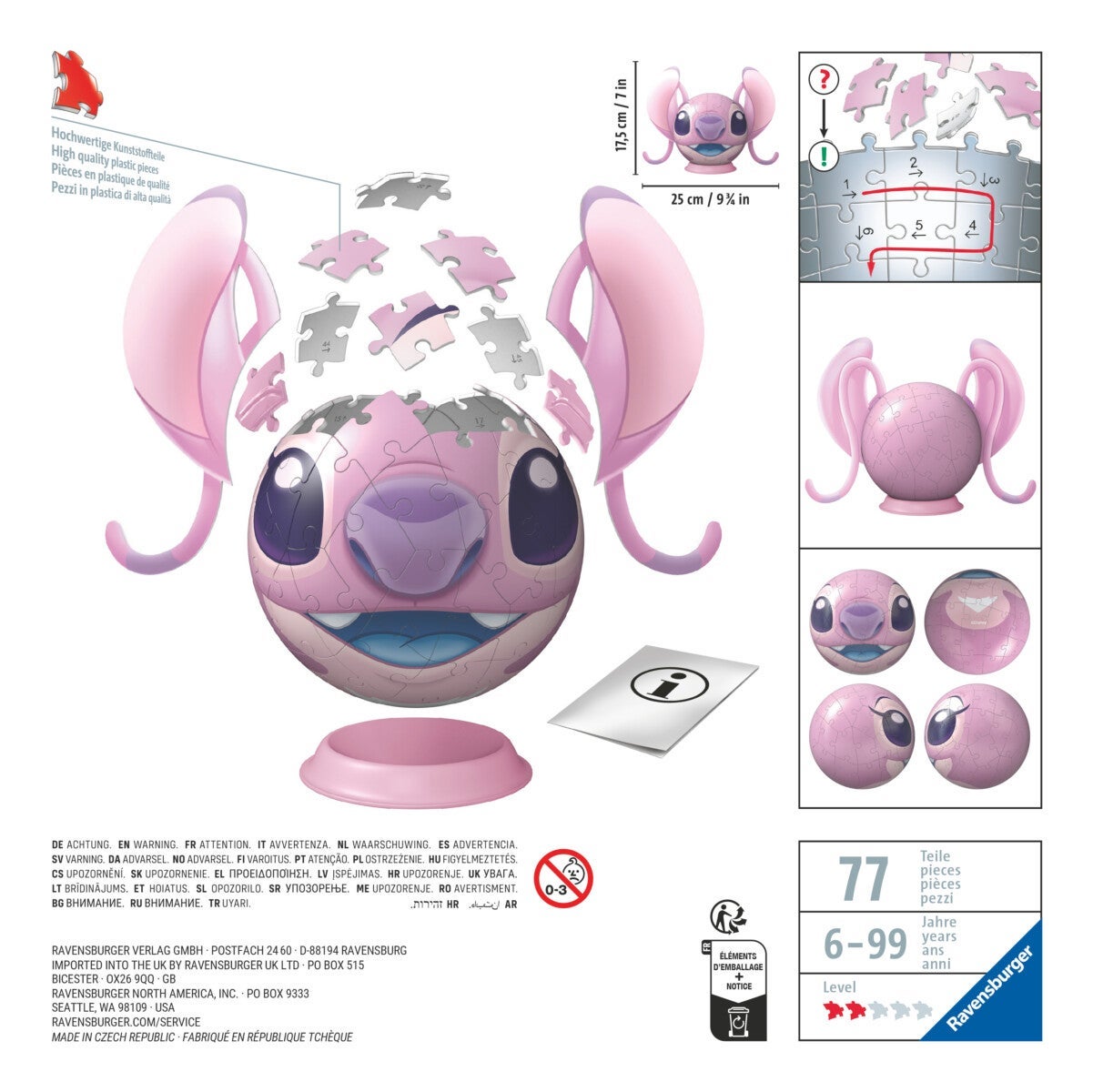 Puslespill 72 Stitch Ravensburger
