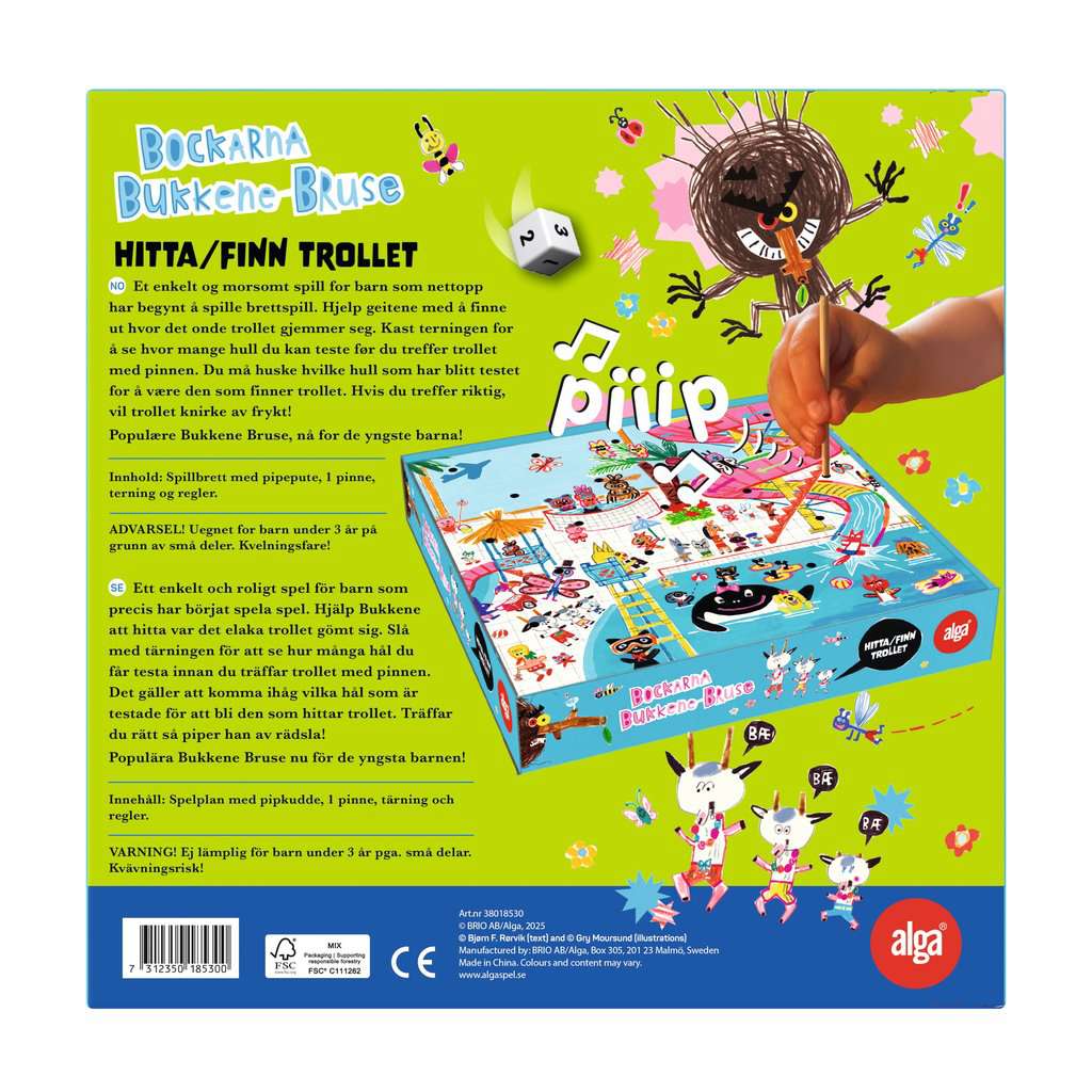 Spill Finn Trollet Bukkene Bruse