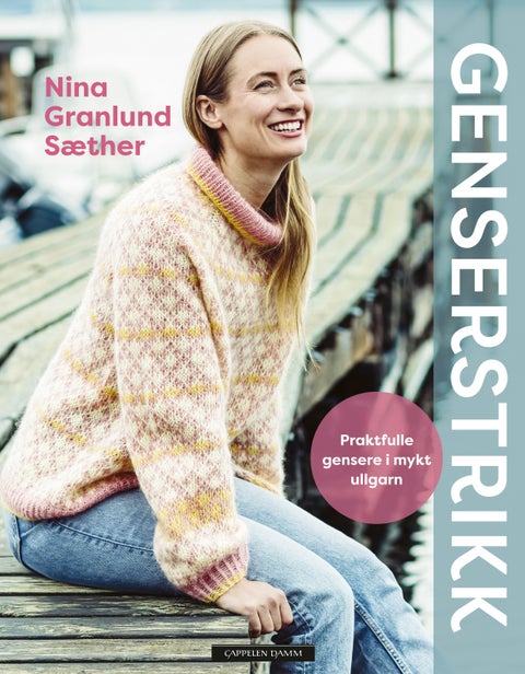 Genserstrikk - praktfulle gensere i mykt ullgarn