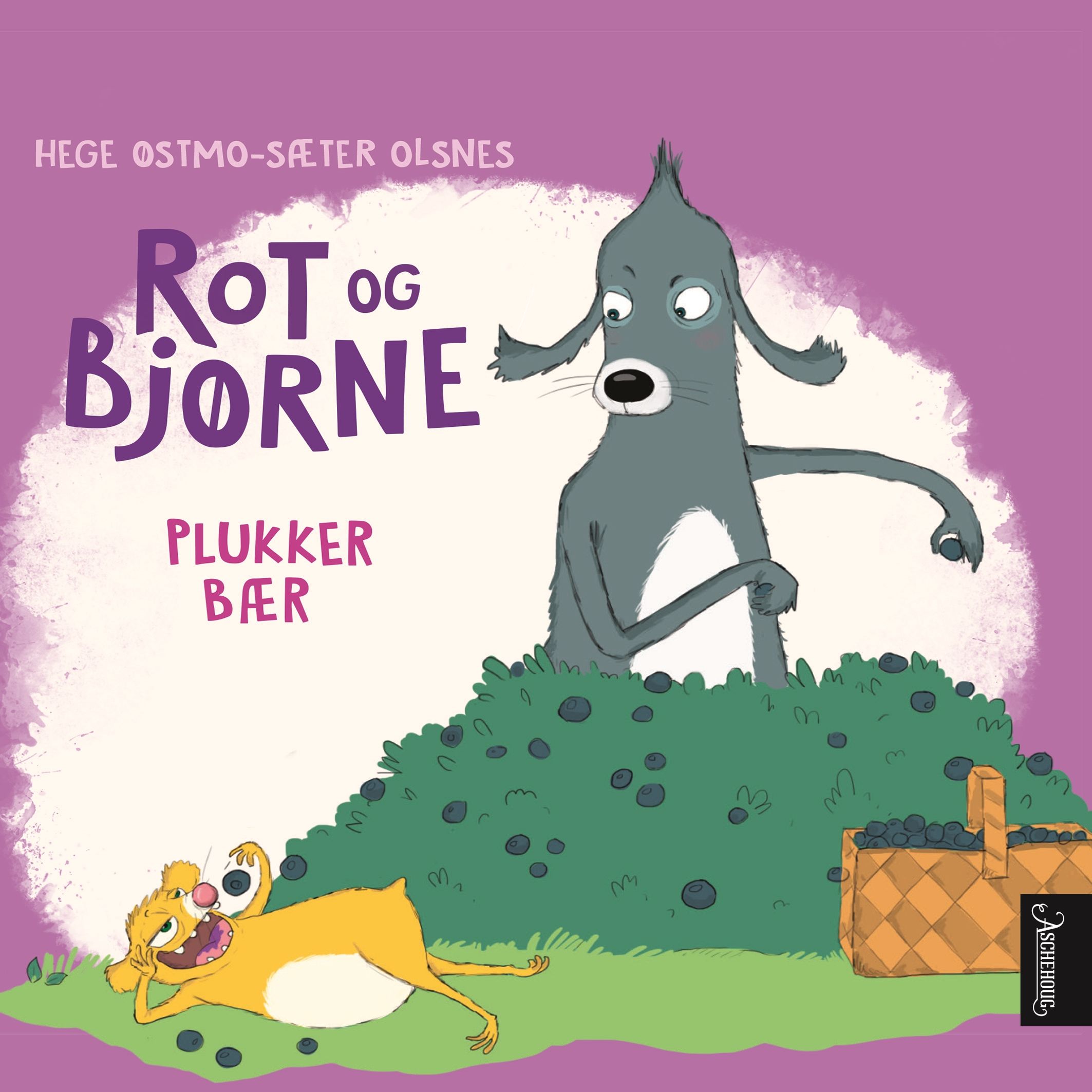 Rot og Bjørne plukker bær