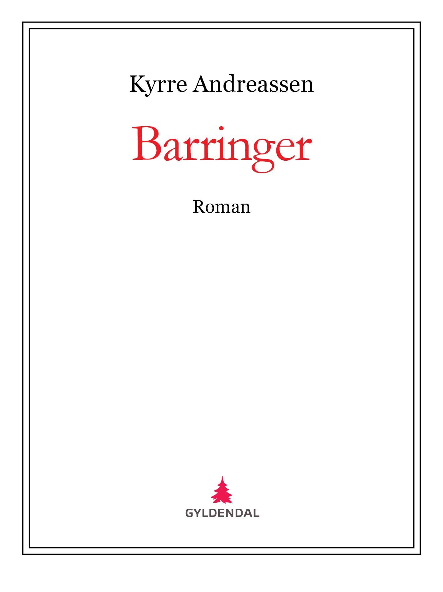 Barringer - roman