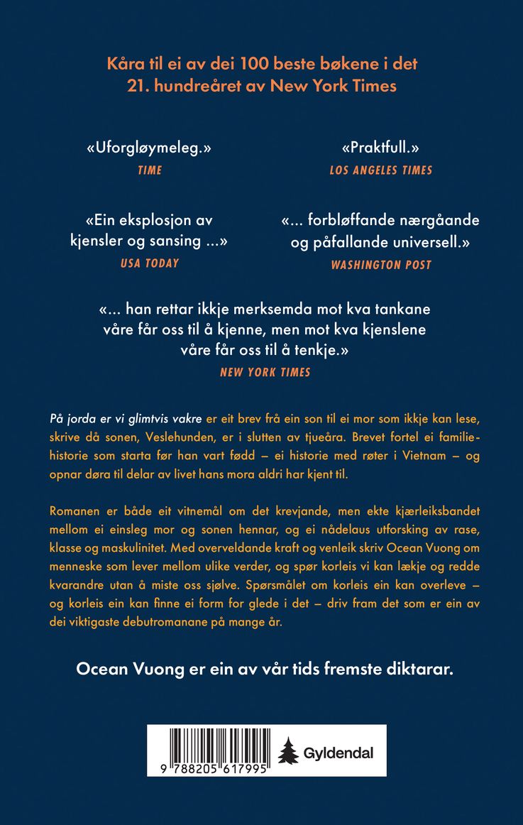 På jorda er vi glimtvis vakre