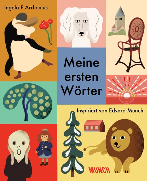 Meine ersten Wörter - inspiriert von Edvard Munch