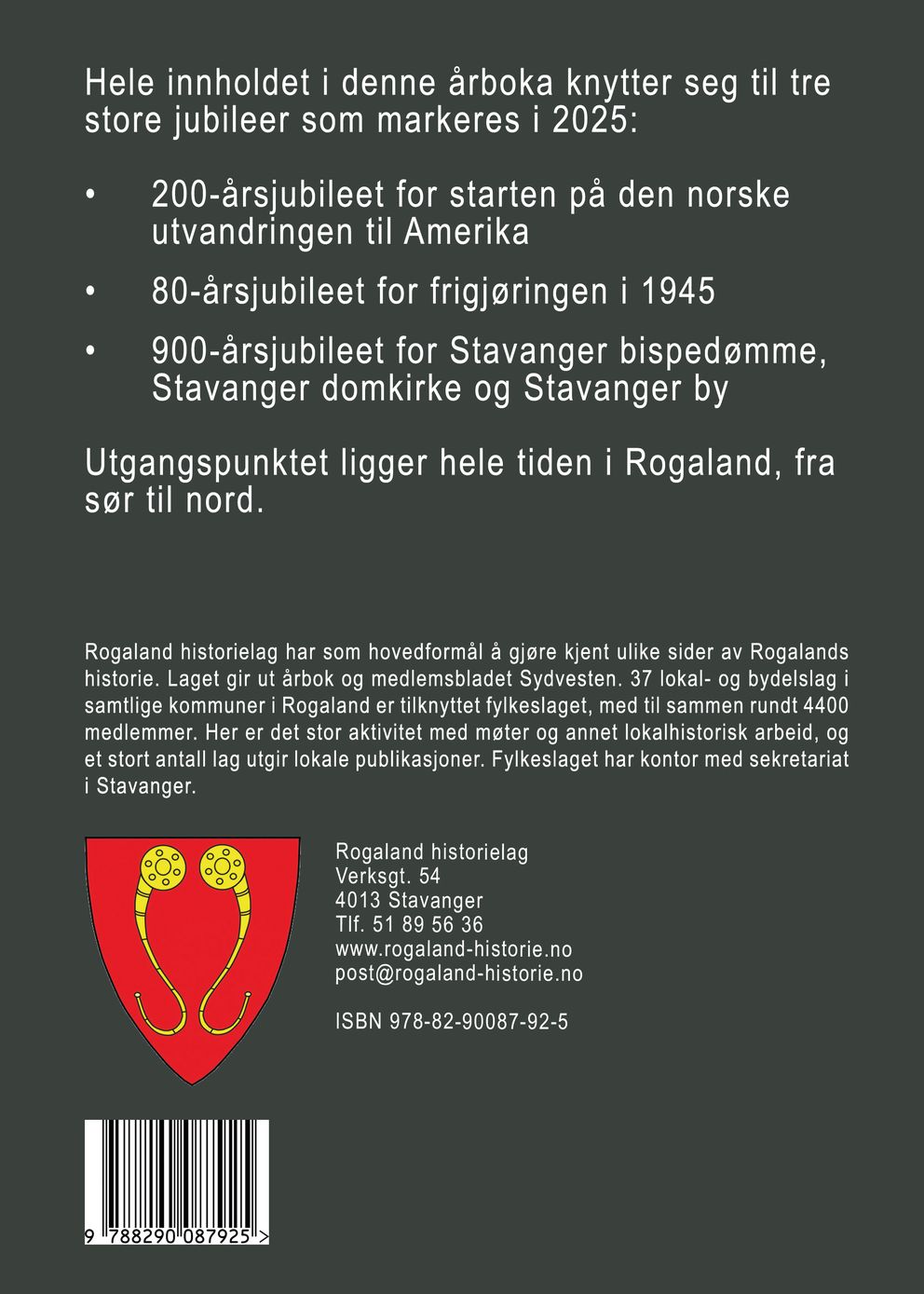 Lokalhistorisk årbok for Rogaland