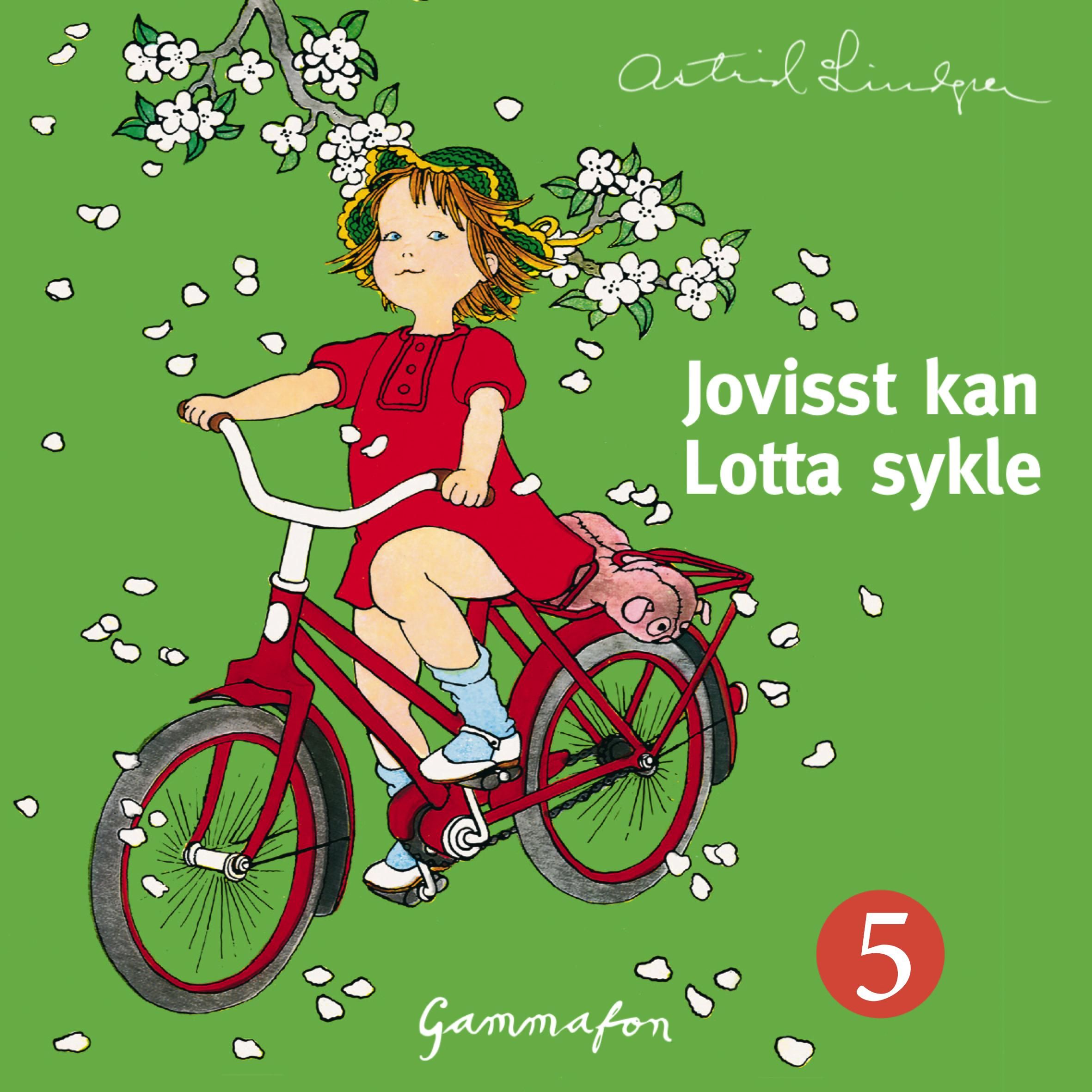 Jo visst kan Lotta sykle