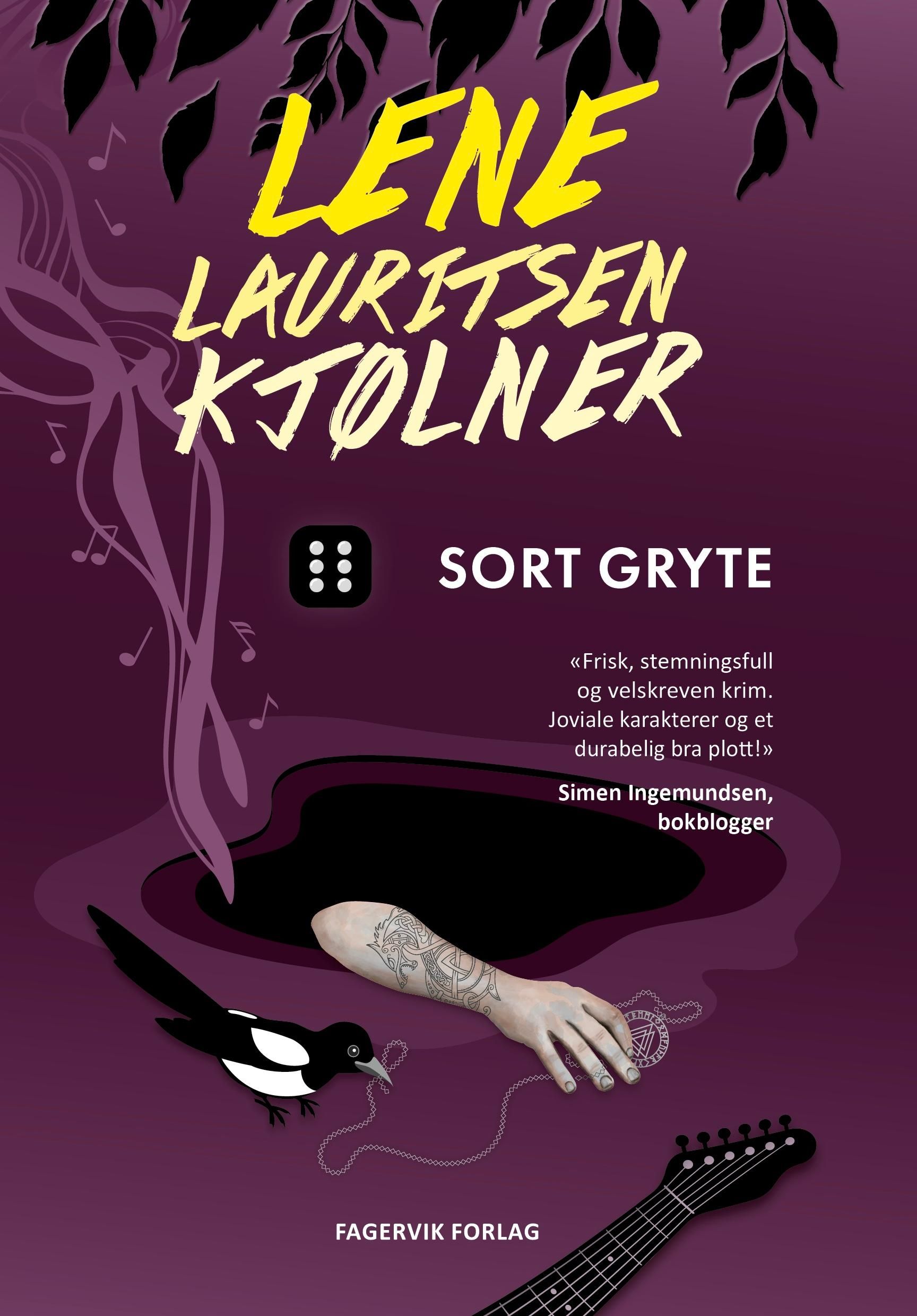 Sort gryte - Olivia 7