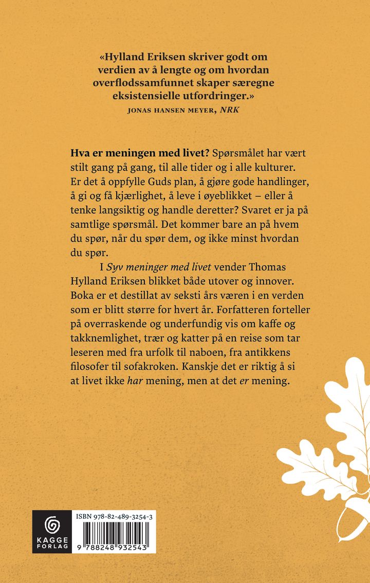 Syv meninger med livet