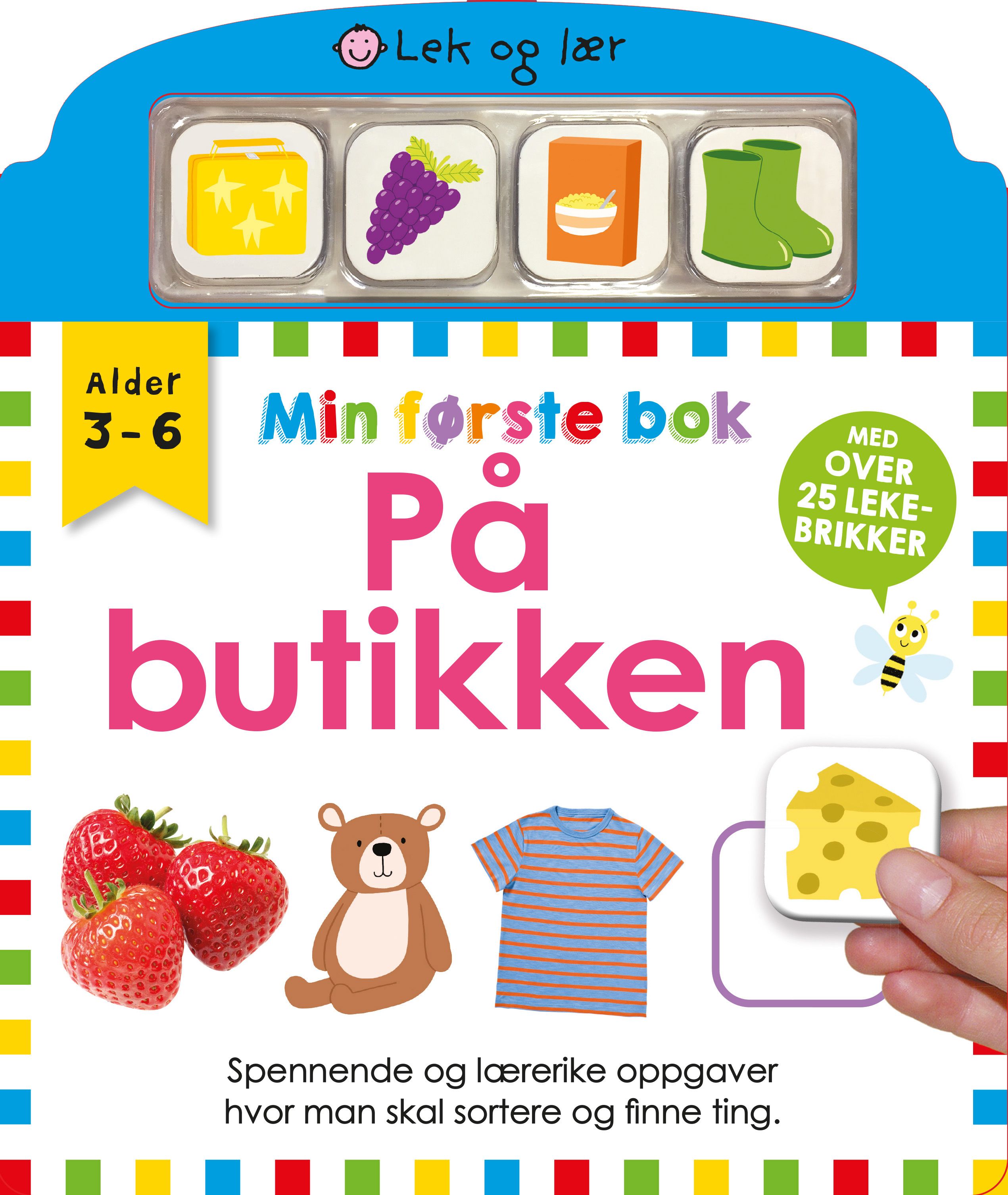 På butikken - med 25 lekebrikker