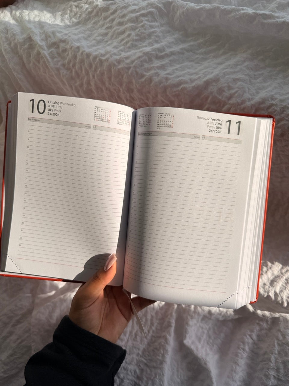 Kalender 2026 7.Sans Dagbok Colour A5