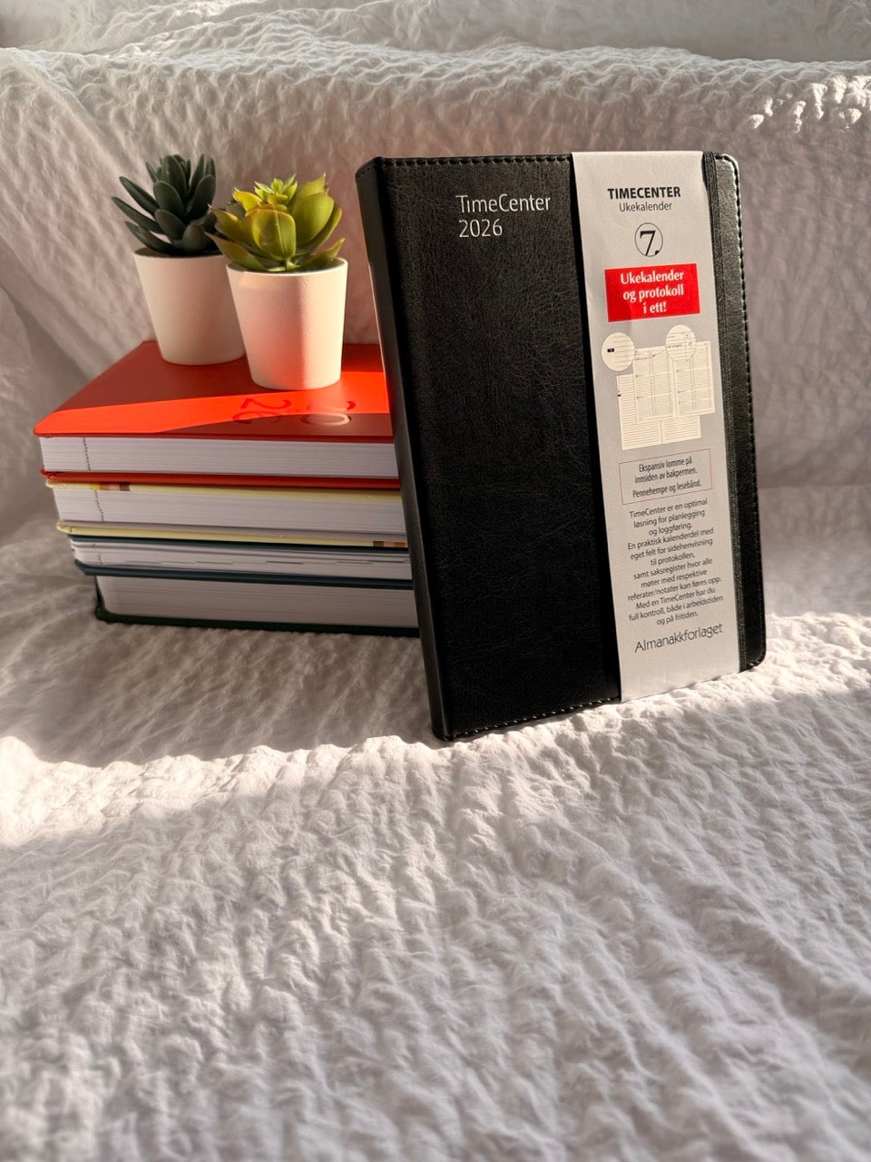 Kalender 2026 Timecenter A5 Uke Sort