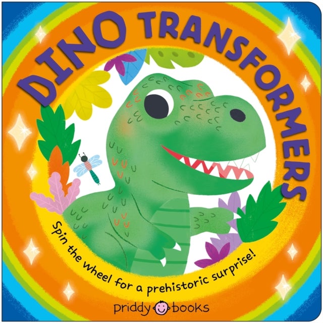 Dino Transformers - Turn the spiral wheels for a prehistoric surprise!