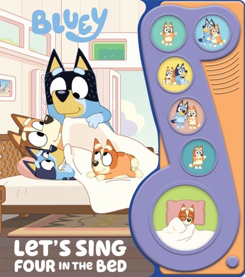 Bluey: Let's Sing Four in the Bed Sound Book