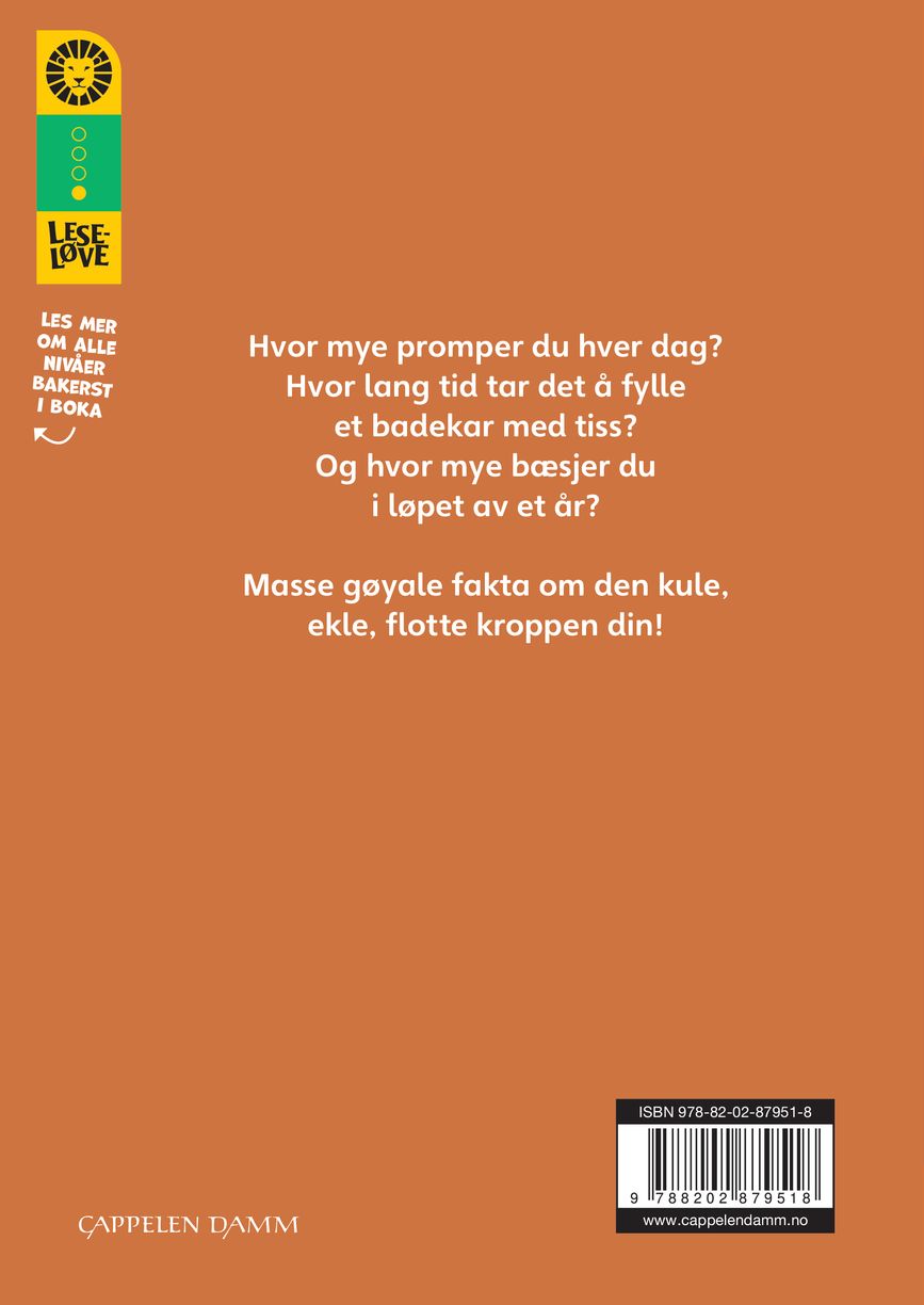 Kroppen vår fra bæsj til hår
