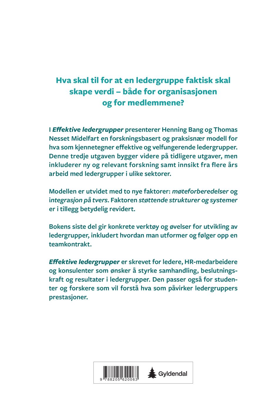 Effektive ledergrupper