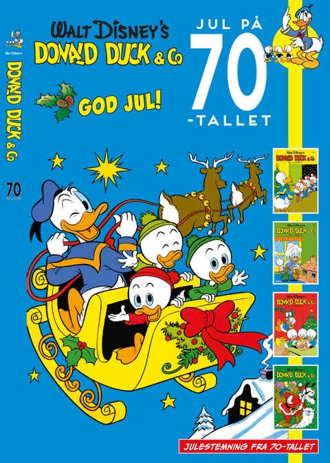 Donald Duck & Co - jul på 70-tallet