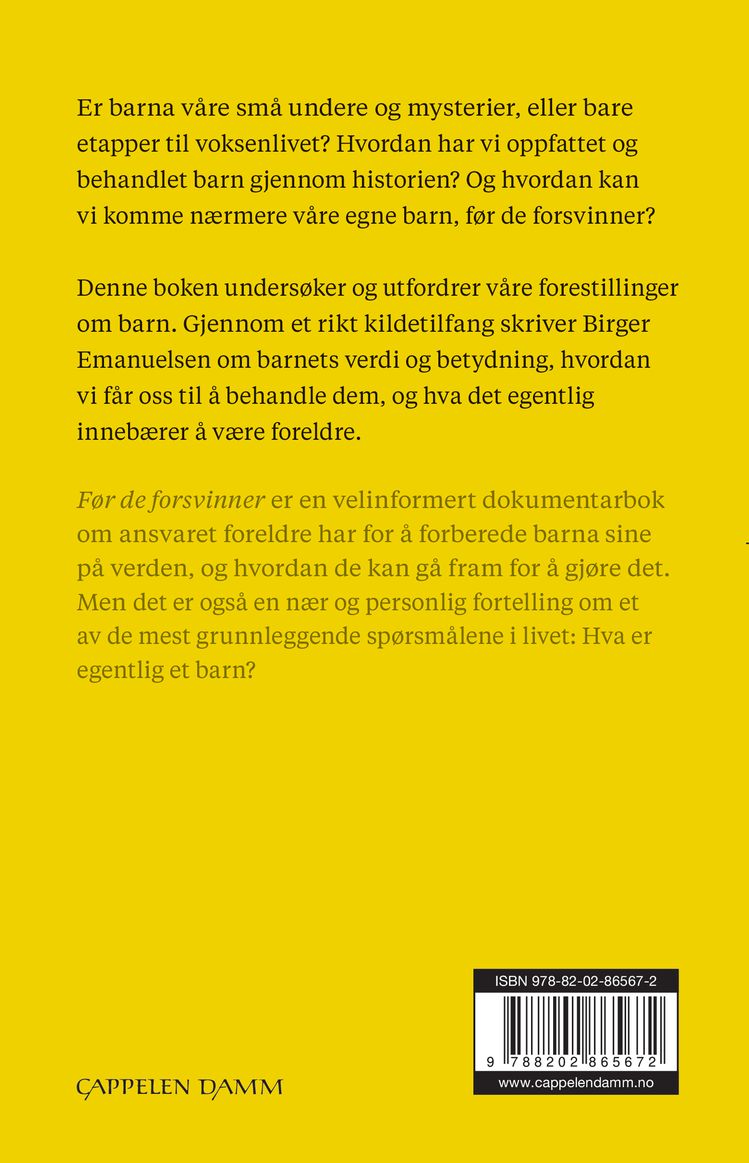 Før de forsvinner