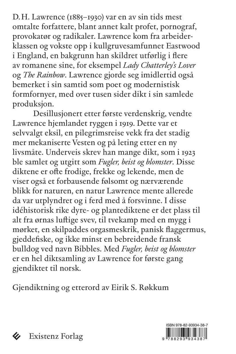 Fugler, beist og blomster