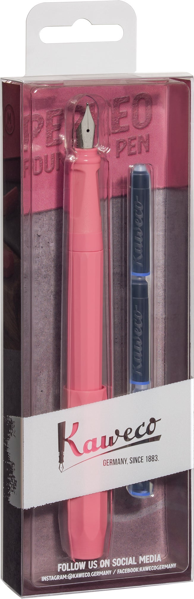 Fyllepenn Kaweco Perkeo 0,9 Sett Rosa