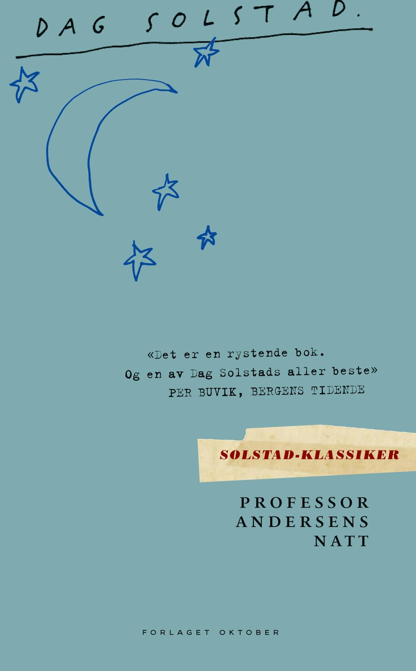 Professor Andersens natt - roman